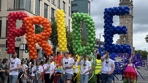 Today was the first time the parade was held since 2019 due to Covid-19 restrictions