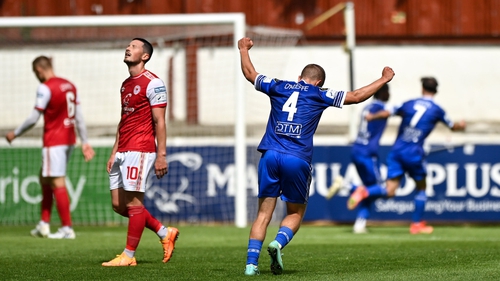 Waterford have shocked St Patrick's Athletic in the opening round of the FAI Cup