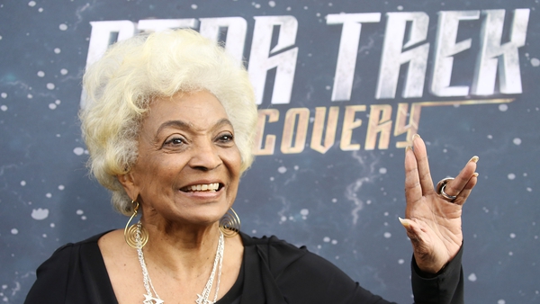 Nichelle Nichols at the premiere of the series Star Trek: Discovery in Los Angeles in September 2017