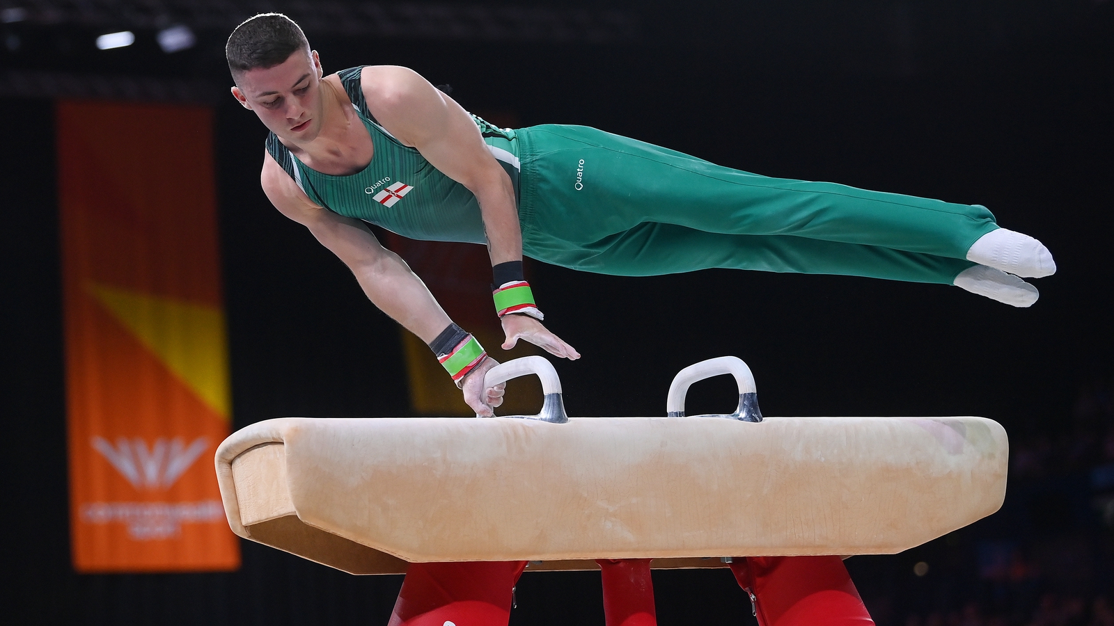 Pommel horse silver for McClenaghan in Birmingham