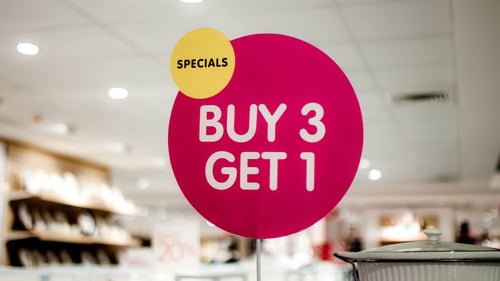 46% of shoppers said discount offers such as "buy one get one free" and "three for two" lead them to spend more than they planned