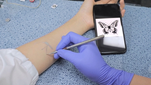 An "electronic tattoo" could soon be used to detect any health issues.
