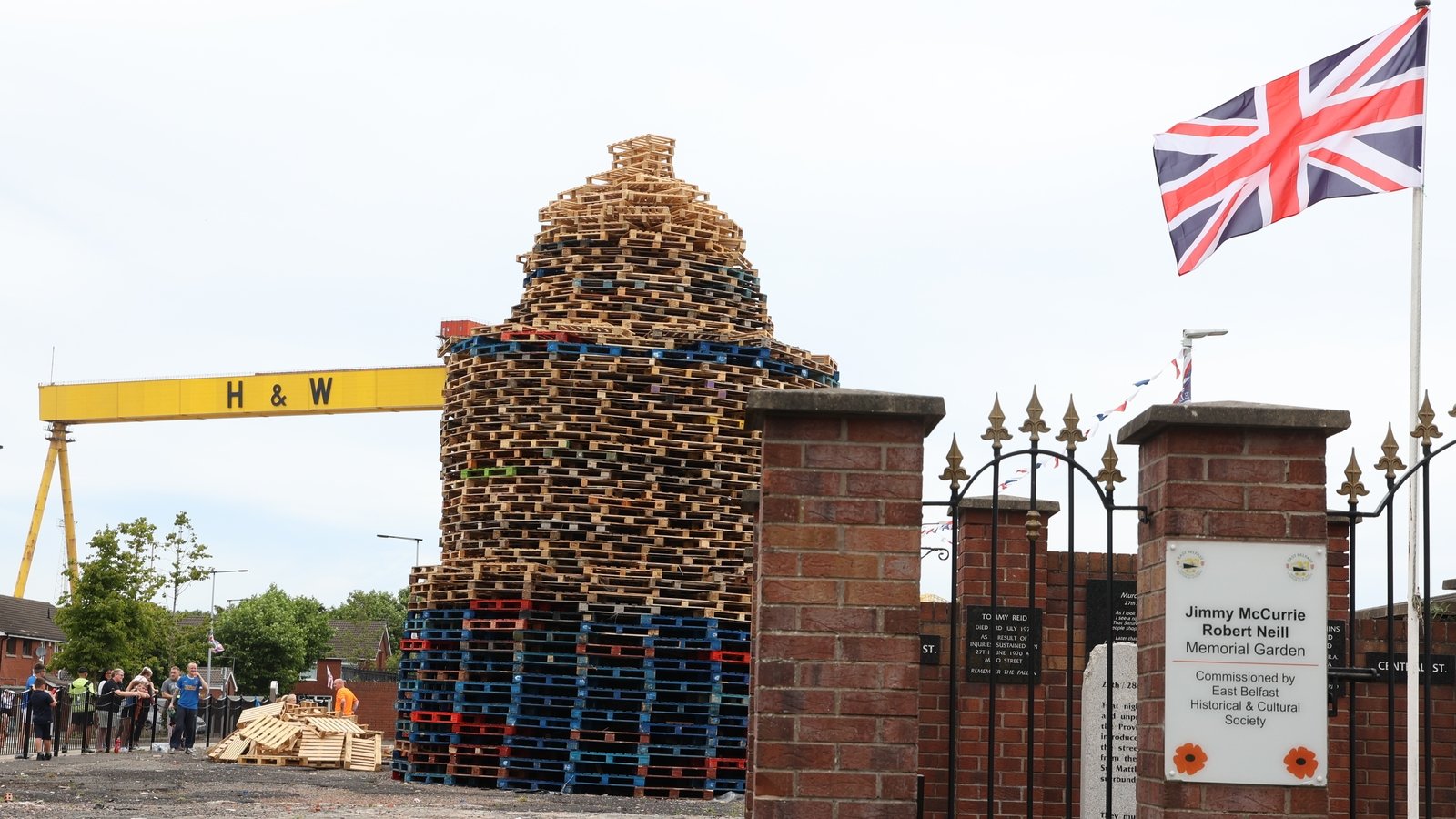 PSNI Investigating 57 Incidents At July Bonfires   001c2f65 1600 