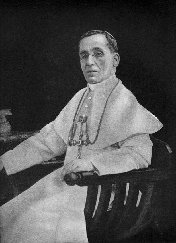 Pope Benedict XV, 1920.