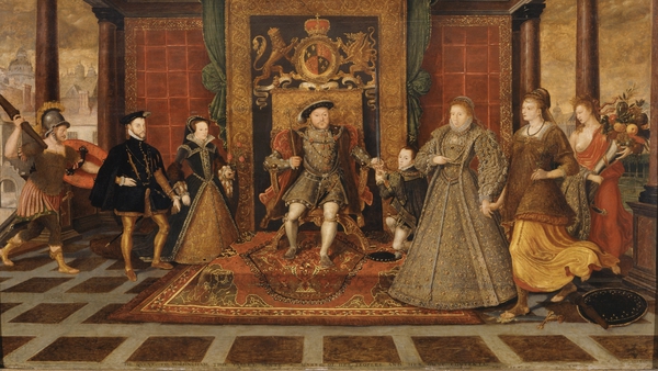 It's going to make a great TV show: The Family Of Henry Viii: An Allegory Of The Tudor Succession', 1572 by Lucas De Heere. Photo: National Museum & Galleries of Wales Enterprises Limited/Heritage Images/Getty Images