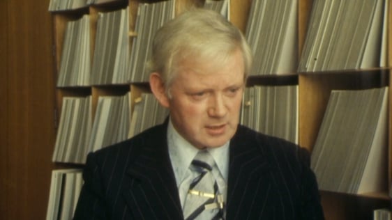 Jack Marrinan of the Garda Representative Body (1977)