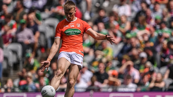 Rian O'Neil will miss Armagh's clash with Galway