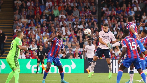 Gabriel Martinelli netted the first goal of this season's Premier League