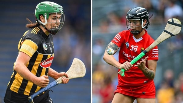 Miriam Walsh, left, and Cork's Aishling Thompson are likely to be central figures in today's final