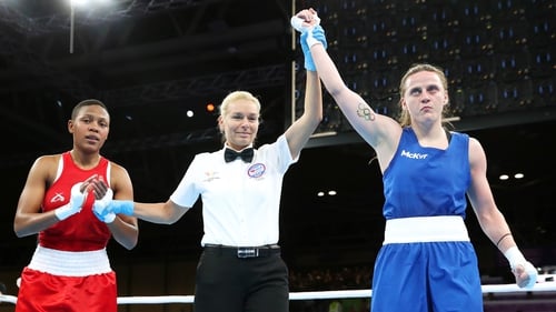Michaela Walsh will fight for gold on Sunday