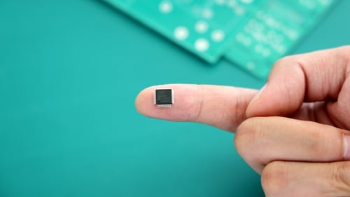 60% of the world's microchips are made in Taiwan (file image)