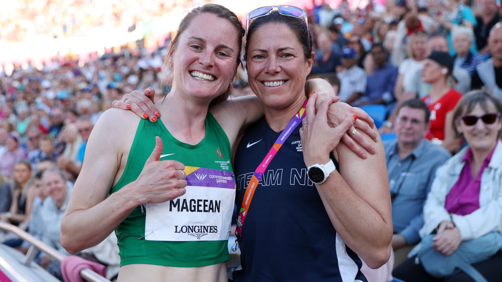 Ciara Mageean takes silver in Commonwealth 1500m