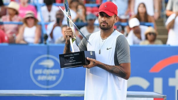 The Australian claimed a first ATP Tour win since 2019