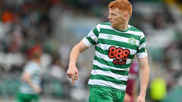 Rory Gaffney looks set to lead the line for Shamrock Rovers
