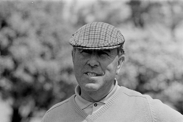 Irish golfer Harry Bradshaw at the Carrolls International Golf Tournament at Woodbrook, County Wicklow, on 20 June 1969.