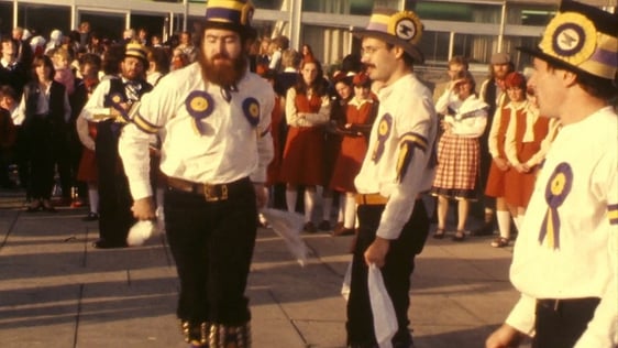 Morris Dancers at the Letterkenny Folk Festival (1982)
