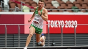 Competing in the men's 200 metre heats in Tokyo