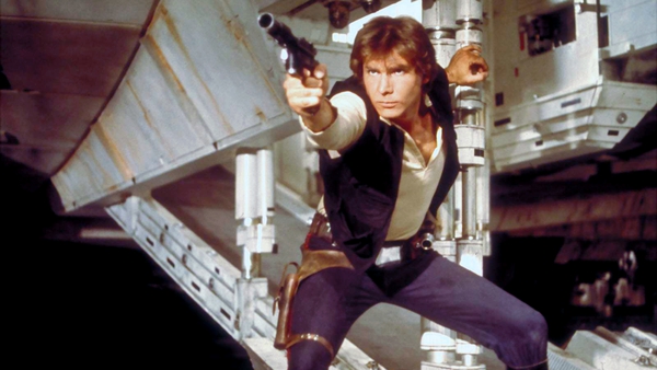 The gun is said to be the sole surviving blaster prop remaining of the three used for filming the original Star Wars trilogy
Photo: Getty Images
