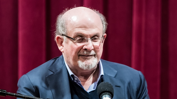 Salman Rushdie was stabbed at least once in the neck and once in the abdomen, according to police (file image)