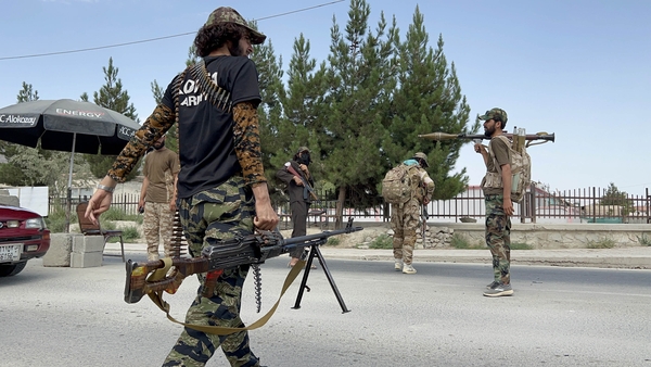 Taliban security forces on patrol in Kabul (File image)