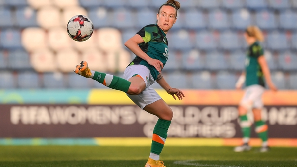 Claire O'Riordan was part of the Ireland squad which beat Georgia 9-0 in June
