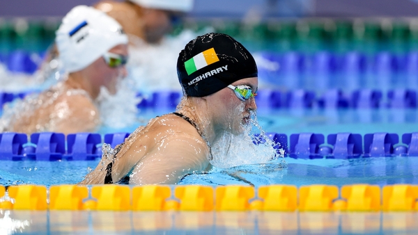 Mona McSharry was unable to replicate her semi-final performance