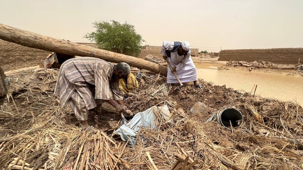 Around 38,000 people across Sudan had been affected since the start of the rainy season