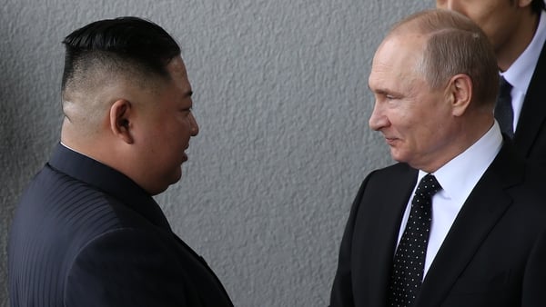 Mr Kim also sent a letter to Mr Putin saying Russian-North Korean friendship had been forged in World War II