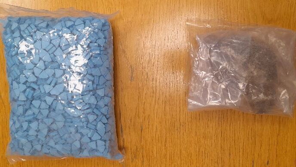 The drugs were found during a search of a premises in the Dublin 1 area
