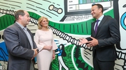 Mick Farrell, CEO of ResMed, Mary Buckley, Executive Director of IDA Ireland, Tánaiste and Minister for Enterprise, Trade and Employment Leo Varadkar