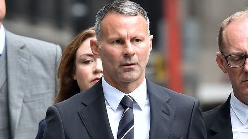 Ryan Giggs is on trial accused of assaulting his ex-partner Kate Greville, 38, and her younger sister Emma Greville, 26, at his Greater Manchester home, in Worsley, on 1 November 2020