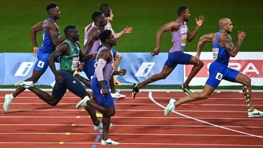 Israel Olatunde dashes to Irish 100m record