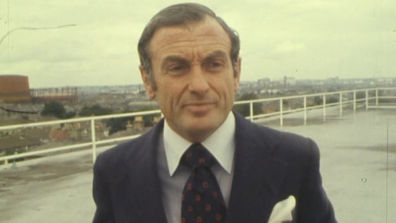 Paddy Hayes, Managing Director at Ford in Cork (1977)