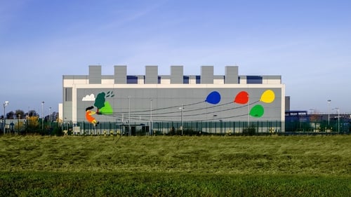 Google's data centre in Dublin: 'They're very much central to our modern technology, our modern economy'. Photo: Google