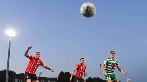 Derry are eight points behind Shamrock Rovers