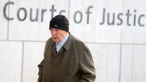Michael Shine arriving at the Central Criminal Courts in Dublin in 2017