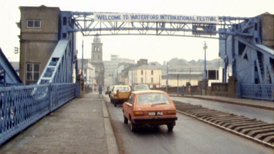 Arrivals for the Waterford International Festival of Light Opera, 1982.