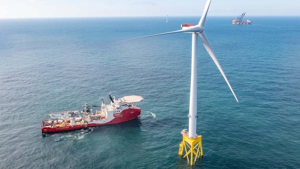 Seagreen's offshore wind farm in Scotland