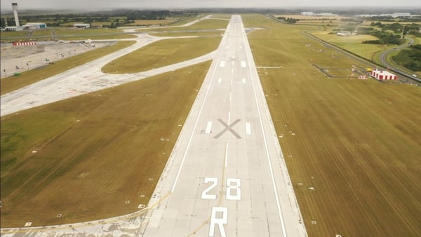 North runway Dublin Airport
