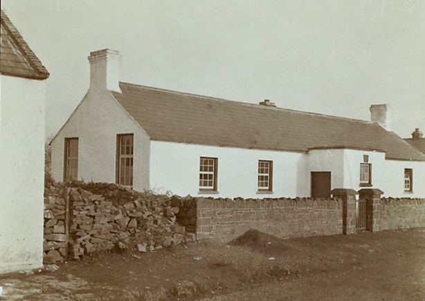 Crossmaglen Road School, County Armagh Photo: Public Record Office of Northern Ireland, 9th November 1907