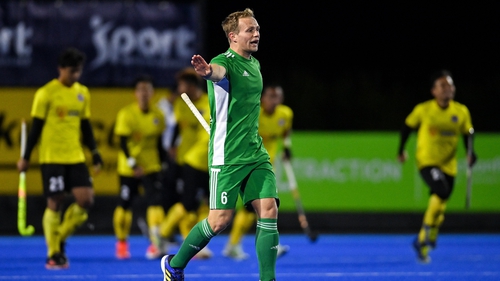 Luke Madeley scored Ireland's consolation goal in a 4-1 defeat to France