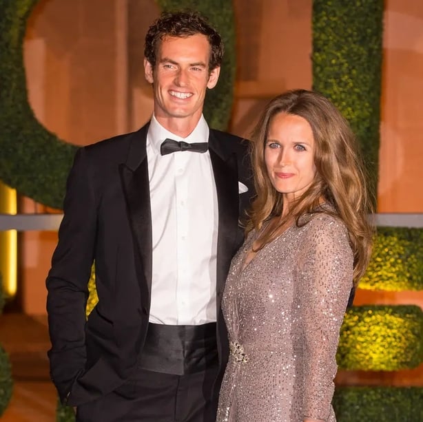 Murray and his wife Kim Sears (Dominic Lipinski/PA)