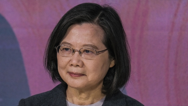 Tsai Ing-wen, President of Taiwan described the recent US visits as 'warm acts of kindness and firm demonstrations of support' (File image)