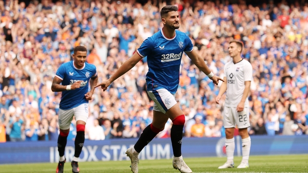 The Croatia forward was again among the goals for the Gers