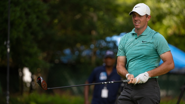 Rory McIlroy went four shots lower than his opening two rounds