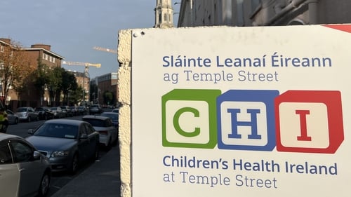 The baby was taken to Temple Street and is in a critical condition (File: RollingNews.ie)