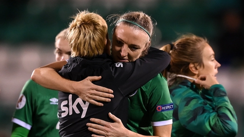 Louise Quinn has hailed her manager Vera Pauw