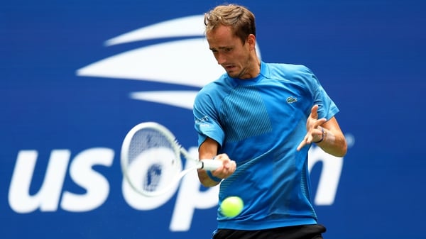 Daniil Medvedev converted eight of the 16 break point opportunities he created on his opponent's serve