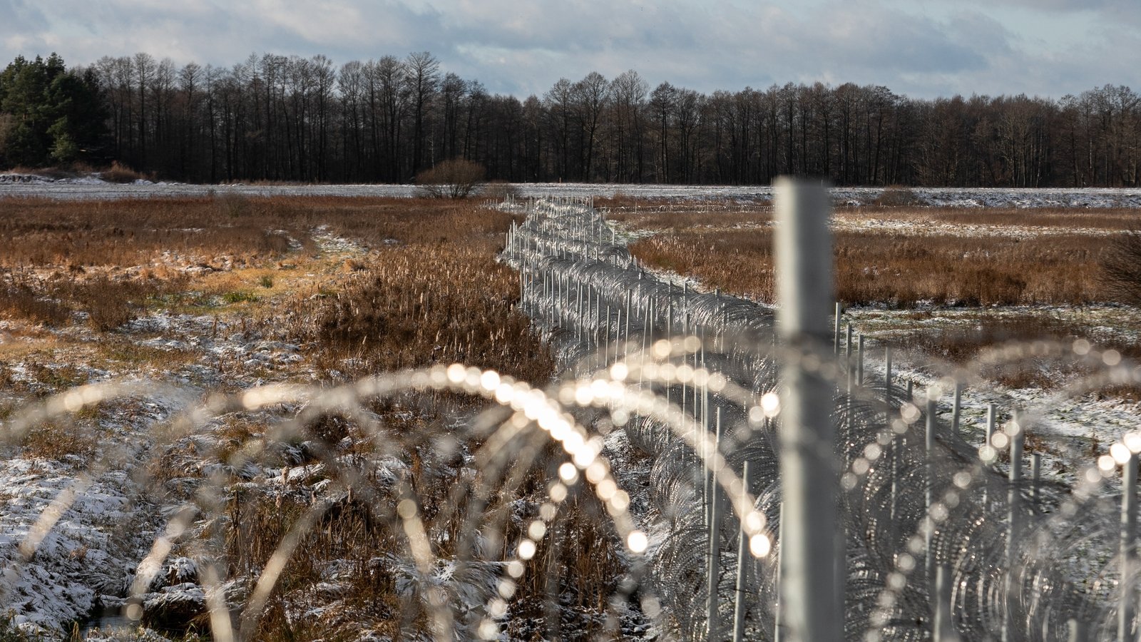 Lithuania Completes Belarus Border Fence