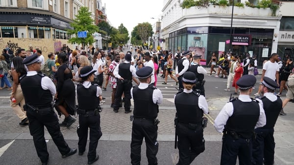 Police said 209 arrests had been made by early this morning